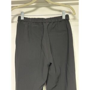 Theory, Treeca Black Modern Crepe 2,‎ Mid Rise Slim Tapered Ankle, Size 000